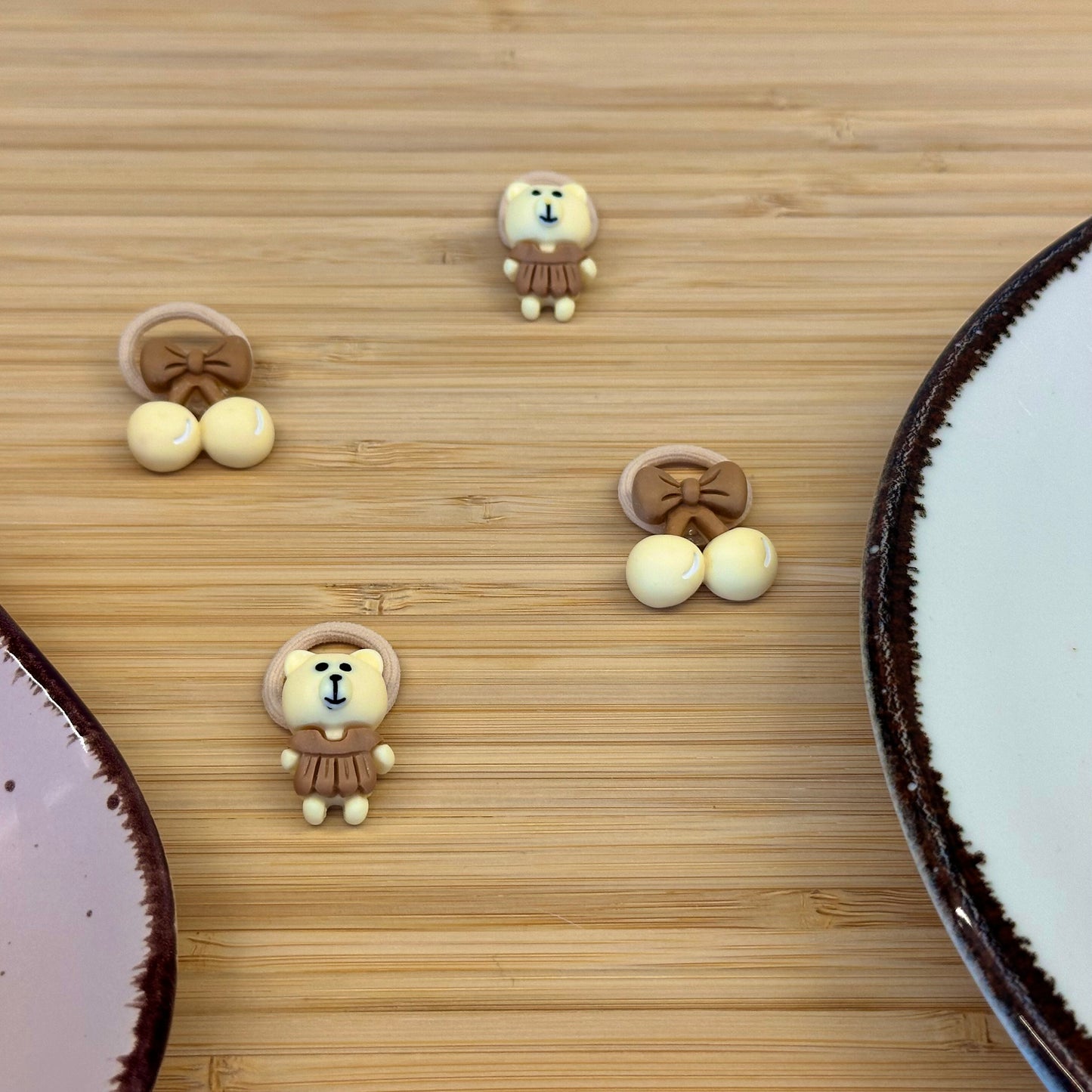 Žaismingos vaikiškos gumytės su vyšniomis ir meškiukais