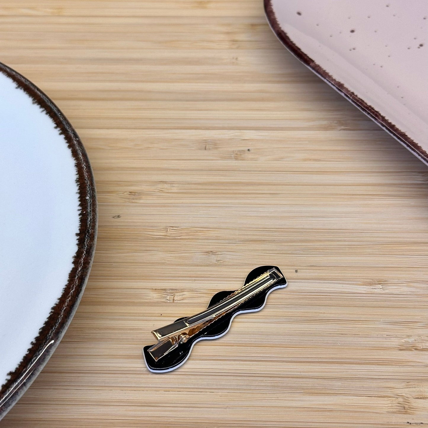 Plaukų aksesuaras segtukas įvairių formų juostelės - Plaukuota - segtukai