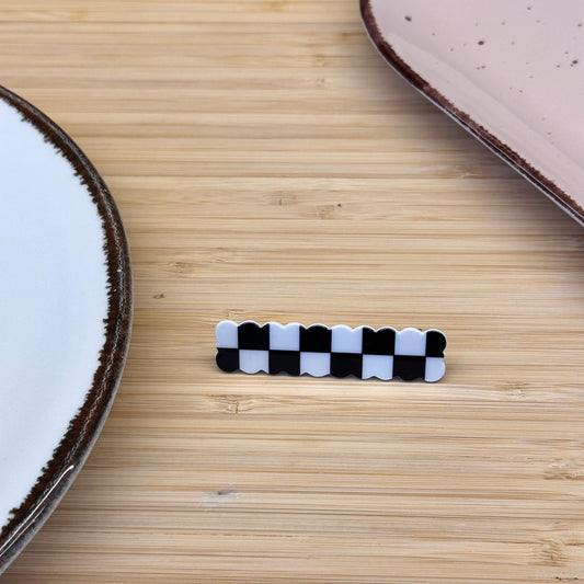 Plaukų aksesuaras segtukas įvairių formų storesnės juostelės - Plaukuota - segtukai