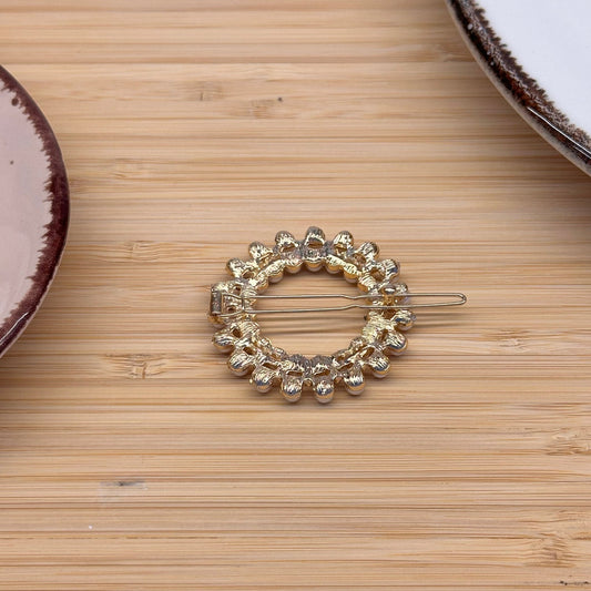 Plaukų aksesuaras segtukas ratukas - Plaukuota - segtukai