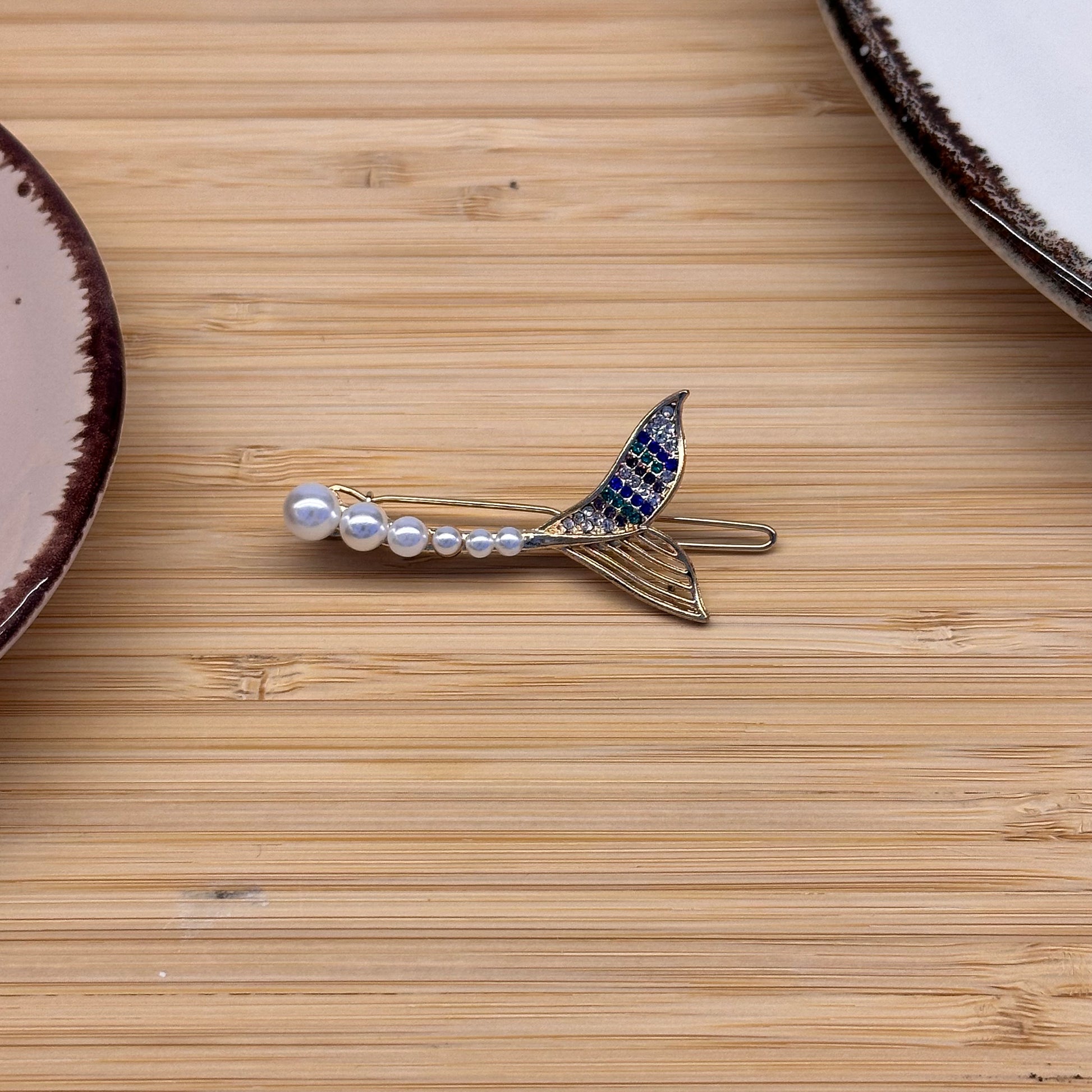 Plaukų aksesuaras segtukas uodegytė - plaukuota-segtukai