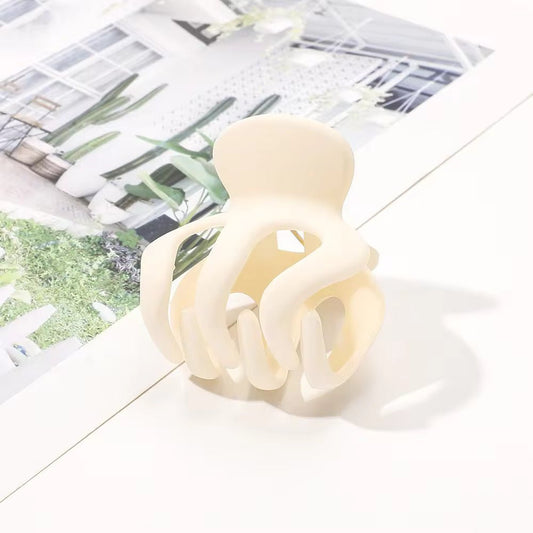 Mažos kasdienės plaukų žnyplės gelsvos arba rudos - Plaukuota - žnyplės