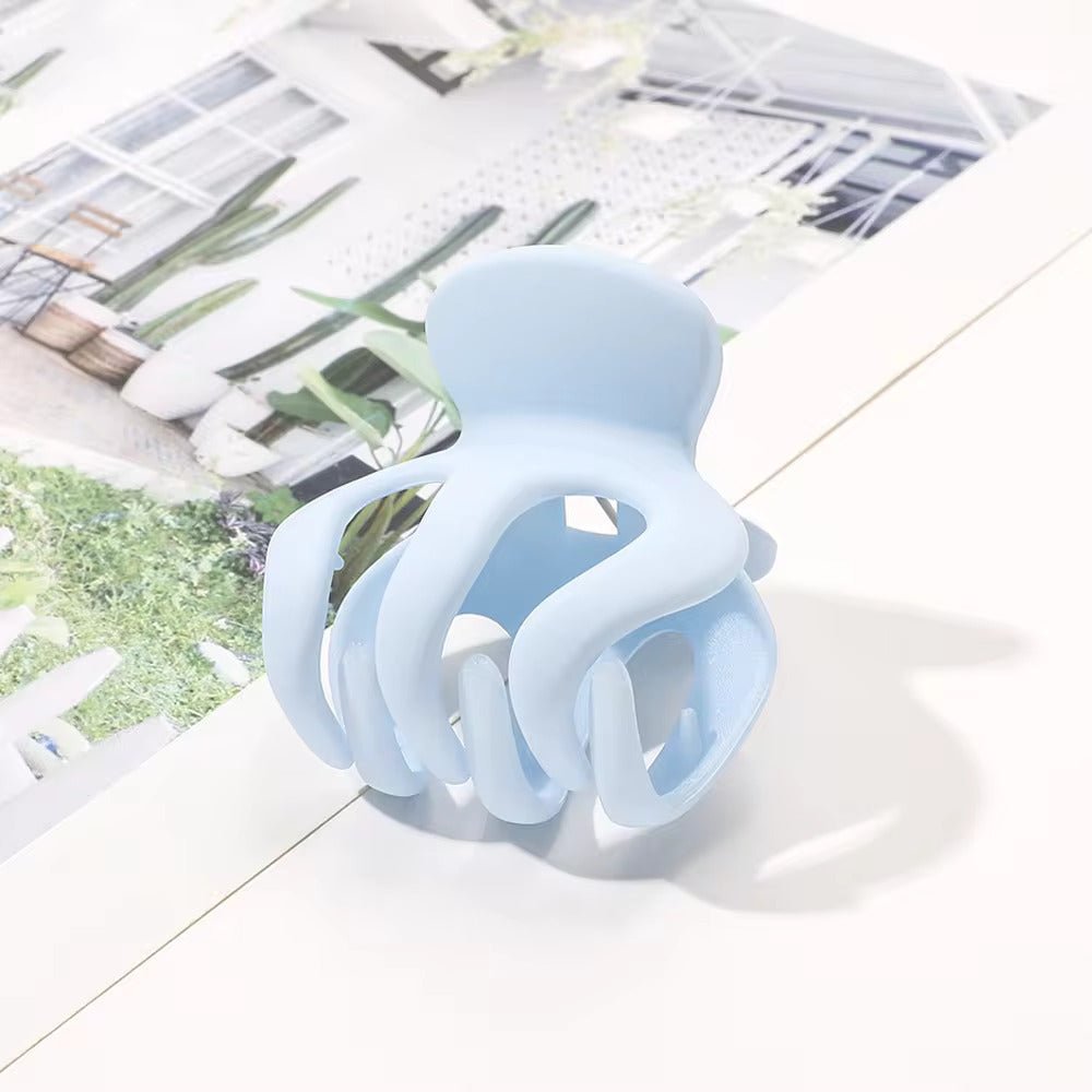 Mažos kasdienės plaukų žnyplės juodos arba žydros - Plaukuota - žnyplės