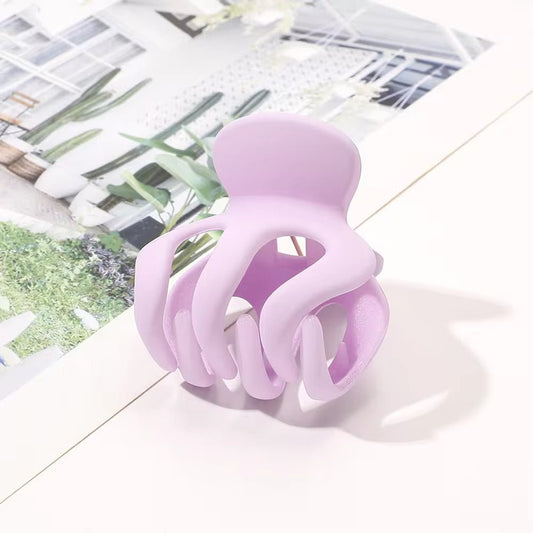 Mažos kasdienės plaukų žnyplės rausvos arba šviesiai rudos - Plaukuota - žnyplės