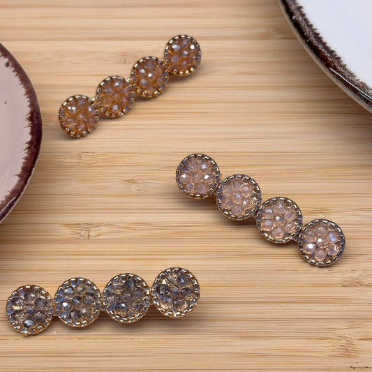 Plaukų aksesuaras segtukas blizgūs burbuliukai - Plaukuota-segtukai