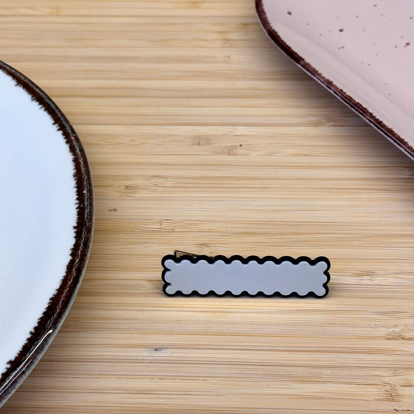 Plaukų aksesuaras segtukas įvairių formų storesnės juostelės - Plaukuota - segtukai