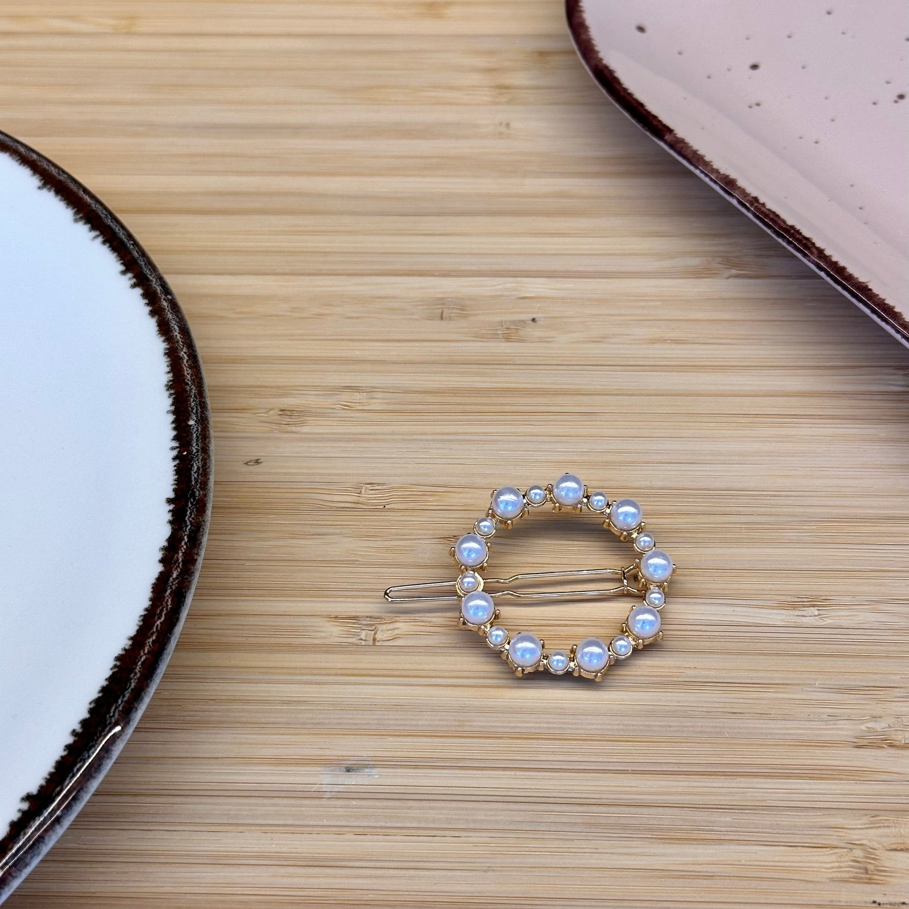 Plaukų aksesuaras segtukas ratukas - Plaukuota - segtukai