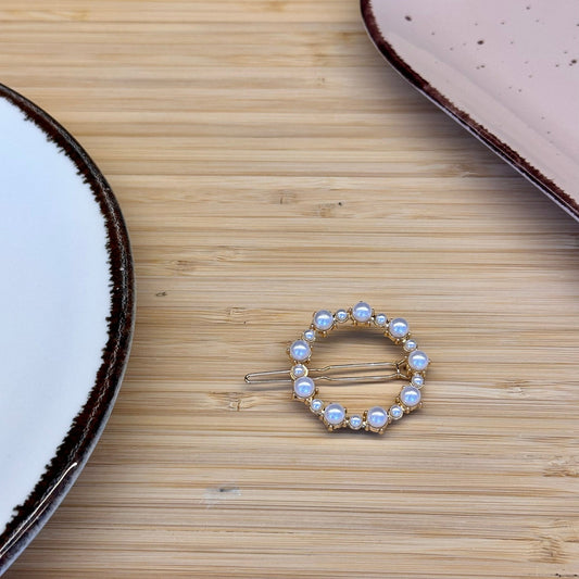 Plaukų aksesuaras segtukas ratukas - Plaukuota - segtukai