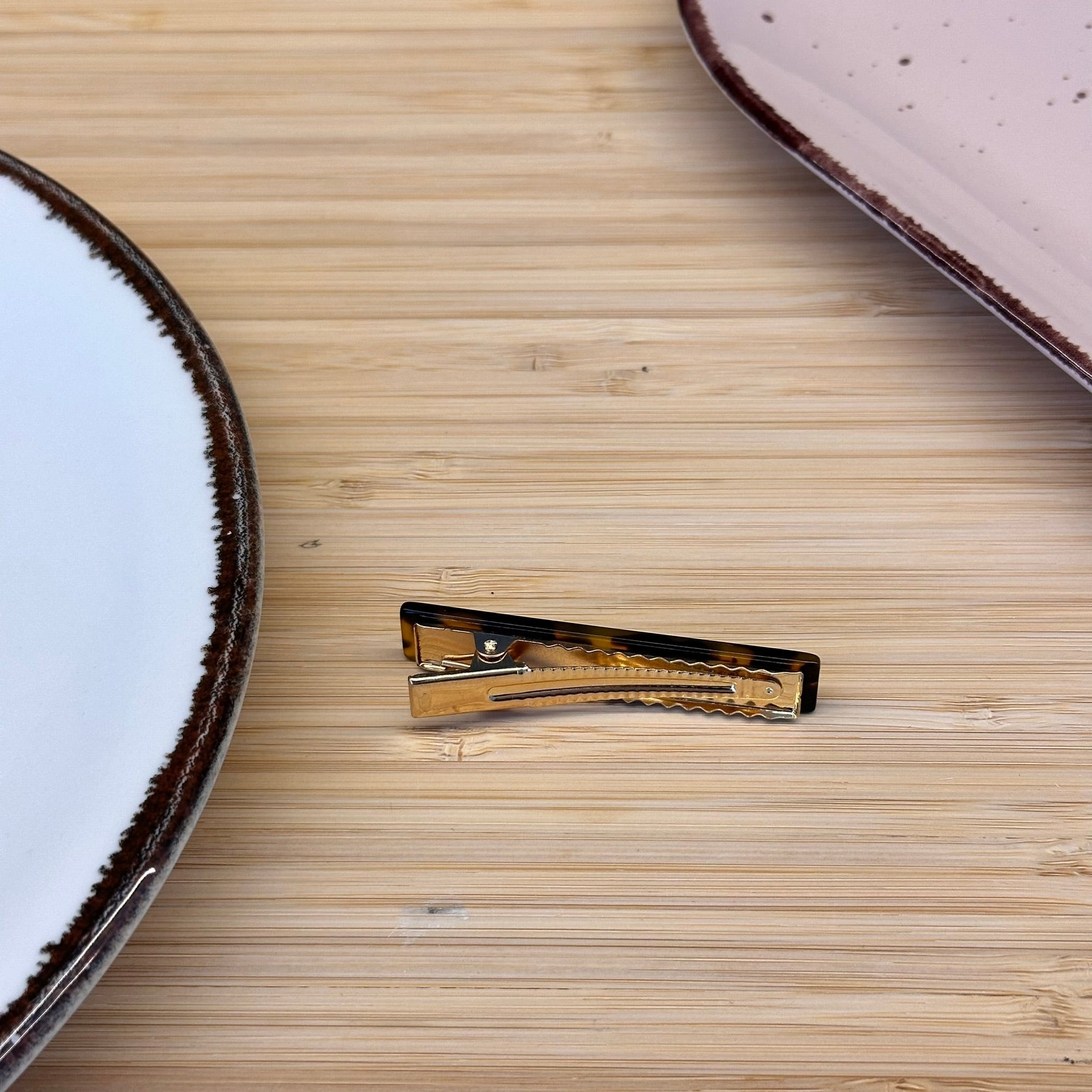 Plaukų aksesuaras segtukas siauras stačiakampis - Plaukuota - segtukai