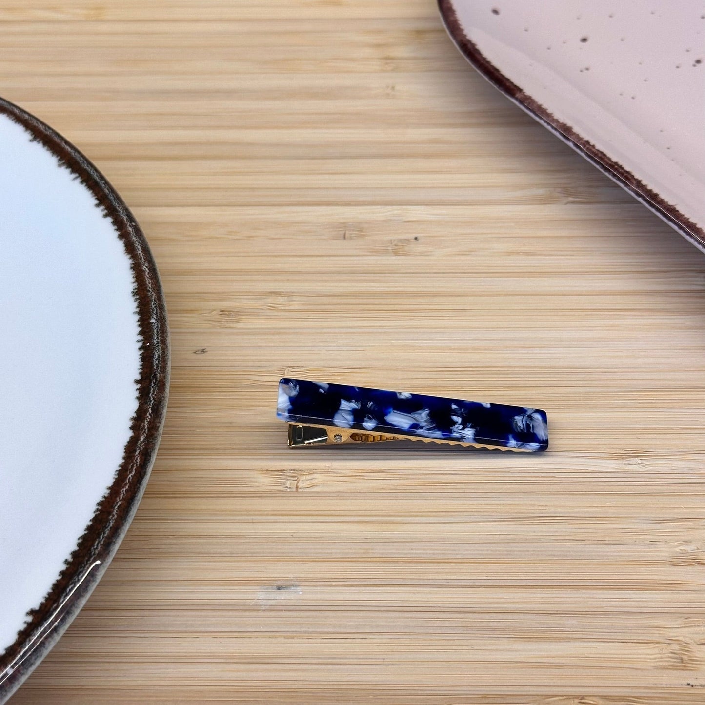 Plaukų aksesuaras segtukas siauras stačiakampis - Plaukuota - segtukai