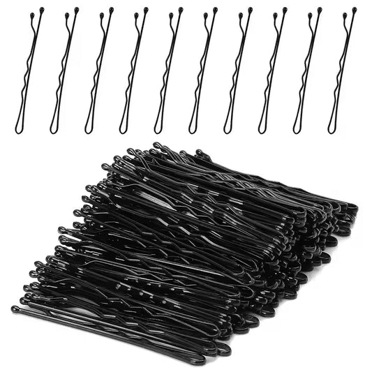 Plaukų segtukas "bobby pin" rudi ir juodi - Plaukuota - segtukai